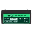 Obraz 4/5 - Green Cell AGM batéria VRLA 6V 3,3 Ah