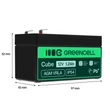 Obraz 2/5 - Green Cell AGM batéria VRLA 12V 1,2 Ah