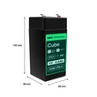 Obraz 2/5 - Green Cell AGM batéria 4V 4,5Ah