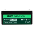 Obraz 3/5 - Green Cell AGM batéria 6V 3,4Ah