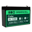 Obraz 1/5 - Green Cell AGM batéria 6V 7,2Ah