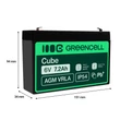 Obraz 2/5 - Green Cell AGM batéria 6V 7,2Ah