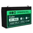 Obraz 1/5 - Green Cell AGM batéria 6V 15Ah