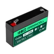 Kép 3/5 - Green Cell ólom-sav AGM akkumulátor/akku 6V 1.2Ah játékokhoz, riasztókhoz