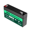 Kép 4/5 - Green Cell ólom-sav AGM akkumulátor/akku 6V 1.2Ah játékokhoz, riasztókhoz