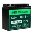 Obraz 1/5 - Green Cell AGM batéria 12V 15Ah