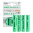 Obraz 1/5 - Green Cell 4x batéria AAA HR03 950mAh