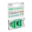 Obraz 5/5 - Green Cell 4x batéria AAA HR03 950mAh