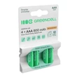 Obraz 5/5 - Green Cell 4x batéria AAA HR03 800mAh