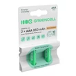 Obraz 5/5 - Green Cell 2x batéria AAA HR03 950mAh