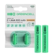 Obraz 1/5 - Green Cell 2x batéria AAA HR03 800mAh