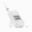 Obraz 1/3 - S JEDINEČNÝM LOGOM Joyroom power banka s USB C a Lightning káblami a stojanom Cutie Series 10000mAh 22.5W biela (JR-L008)