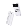 Obraz 1/2 - S UNIKÁTNYM LOGOM Dudao K15Pro Power Bank 20000mAh 22.5W PD USB-C / USB-A / Vstavané káble Lightning a USB-C - Biela