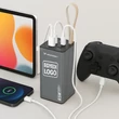 Obraz 2/2 - WOZINSKY POWERBANK K65+ 65W 30000mAh 2x USB-C, 1x USB-A 65W - čierna S JEDINEČNÝM LOGOM