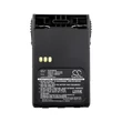 Obraz 5/5 - Cameron Sino 1800mAh Motorola GP328 Plus,GP329 Plus,GP338 Plus,GP344,GP388,GP628 Plus,GP638 Plus,GP644,GP688,EX500 Batéria