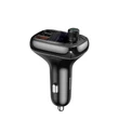 Picture 3/8 -Baseus Bluetooth 5.0 FM Transmitter Car Charger Quick Charge 4.0 Power Delivery USB Typ C / microSD 5A black (CCTM-B01)