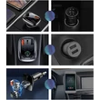 Picture 8/8 -Baseus Bluetooth 5.0 FM Transmitter Car Charger Quick Charge 4.0 Power Delivery USB Typ C / microSD 5A black (CCTM-B01)