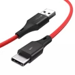 Kép 3/5 - USB-C kábel BlitzWolf BW-TC15 3A 1,8 m (piros)