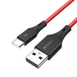 Kép 4/5 - USB-C kábel BlitzWolf BW-TC15 3A 1,8 m (piros)