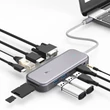 Kép 1/5 - BlitzWolf 11in1 BW-TH8 USB-C Hub Adapter USB MicroSD SD LAN RJ45 HDMI VGA