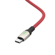Kép 3/5 - BlitzWolf BW-TC21 szőtt USB-C Kábel 3A 1m (Piros)