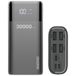 Picture 1/8 -Dudao power bank 4x USB 30000mAh with LCD 4A black (K8Max black)