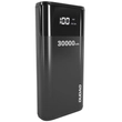 Kép 4/8 - Dudao Power Bank 4x USB 30000mAh, 4A, kijelzővel, fekete (K8Max black)