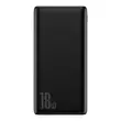 Kép 2/8 - Baseus Bipow power bank 10000mAh 2x USB / 1x USB Type C tápegység 18W gyorstöltő 3.0 fekete (PPDML-01)