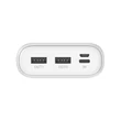 Kép 2/4 - Dudao power bank 20000 mAh 2x USB / USB Type C / micro USB, 2 A, LED kijelzővel fehér (K9Pro-05)