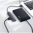 Obraz 7/8 - Ugreen USB - 4x USB 3.2 Gen 1 HUB s napájacím konektorom micro USB, sivý (CM219 70336)
