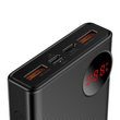 Baseus power bank 20000mAh 45W Fast charging PD3.0 QC3.0 SCP FCP AFC 2x USB + USB Type C, black (PPMY-A01)