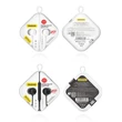 Kép 4/4 - Dudao 3,5 mm-es mini jack csatlakozóval ellátott vezetékes fülhallgató távirányítóval, fekete (X11Pro black)