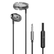 Kép 1/3 - Dudao vezetékes fülhallgató 3,5 mm-es mini jack dugóval, szürke (X2Pro gray)