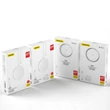 Obraz 5/8 - Dudao 15 W magnetická bezdrôtová nabíjačka 20 W nástenná nabíjačka (kompatibilná s MagSafe) biela (A12XS)