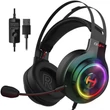 Kép 1/6 - Edifier G4 TE fejhallgató játékhoz, RGB, 7.1 (fekete)