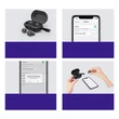 Kép 5/8 - Tronsmart Encore Spunky Beat TWS Bluetooth 5.0 vezeték nélküli fülhallgató fekete (365824)