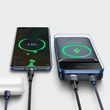 Picture 8/9 -Baseus magnetic 20W wireless charger, power bank, 10000mAh, USB + USB-C (blue)