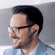 Kép 2/8 - Joyroom Headset Single vezeték nélküli Bluetooth 5.0 fülhallgató autóhoz, fekete (JR-B01)
