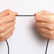 Kép 7/8 - Joyroom fülhallgató 3,5 mm-es mini jack csatlakozóval, távirányítóval és mikrofonnal, kék (JR-EL114)