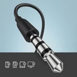 Kép 8/8 - Joyroom fülhallgató 3,5 mm-es mini jack csatlakozóval, távirányítóval és mikrofonnal, fehér (JR-EL114)