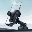 Kép 2/8 - Joyroom Qi vezeték nélküli 15 W automatikus autós töltő elektromos telefontartó (műszerfal) fekete (JR-ZS248)