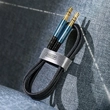 Kép 3/8 - Joyroom sztereó audio AUX kábel 3,5 mm mini jack, 2 m, fekete (SY-20A1)