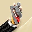 Kép 4/8 - Joyroom sztereó audio AUX kábel 3,5 mm mini jack, 2 m, fekete (SY-20A1)