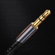 Kép 4/8 - Joyroom sztereó audio AUX kábel 3,5 mm mini jack - Lightning iPhone-hoz, iPad-hez, 2 m, fekete (SY-A02-2m)