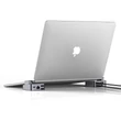 Obraz 3/8 - Joyroom Multifunkčný rozbočovač USB typu C - USB 3.0 / RJ45 / HDMI / USB typu C / Thunderbolt pre MacBook Pro, sivý (S-H121-Gray)