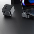 Obraz 4/8 - Joyroom Multifunkčný rozbočovač USB typu C - USB 3.0 / RJ45 / HDMI / USB typu C / Thunderbolt pre MacBook Pro, sivý (S-H121-Gray)