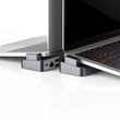 Obraz 5/8 - Joyroom Multifunkčný rozbočovač USB typu C - USB 3.0 / RJ45 / HDMI / USB typu C / Thunderbolt pre MacBook Pro, sivý (S-H121-Gray)