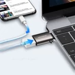 Kép 4/8 - Joyroom USB 3.2 Gen 1 (apa) - USB Type C (anya) adapter, fekete (S-H151-Black)