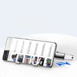 Kép 6/8 - Joyroom USB 3.2 Gen 1 (apa) - USB Type C (anya) adapter, fekete (S-H151-Black)