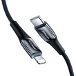 Kép 2/8 - Joyroom USB Type C - Lightning kábel, Power Delivery, 20W, 2.4A, 1.2m, fekete (S-1224K2-Black)